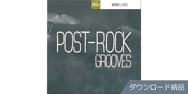 TOONTRACK / DRUM MIDI - POST-ROCK GROOVES