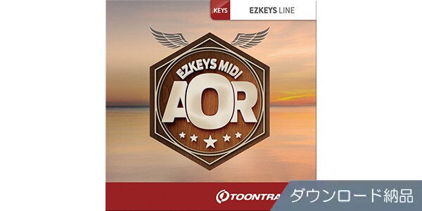 TOONTRACK ( トゥーントラック )  / KEYS MIDI - AOR