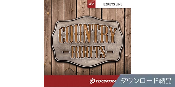 TOONTRACK ( トゥーントラック )  / KEYS MIDI - COUNTRY ROOTS