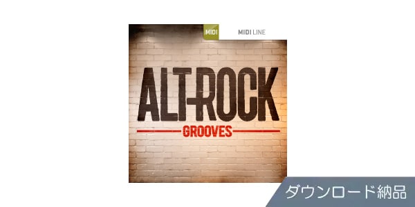 TOONTRACK ( トゥーントラック )  / DRUM MIDI - ALT-ROCK GROOVES