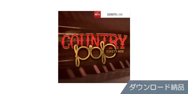 TOONTRACK ( トゥーントラック )  / KEYS MIDI - COUNTRY POP