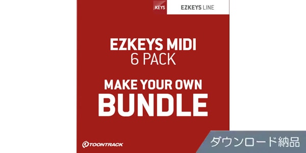 TOONTRACK/KEYS 6MIDI - 6 PACK BUNDLE