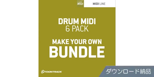 TOONTRACK/DRUM 6MIDI - 6 PACK BUNDLE