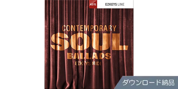 TOONTRACK / KEYS MIDI - CONTEMPORARY SOUL BALLADS