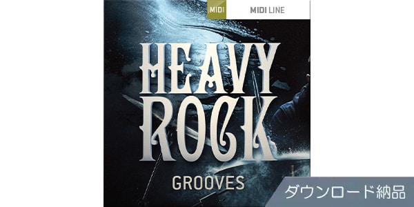TOONTRACK ( トゥーントラック )  / DRUM MIDI - HEAVY ROCK GROOVES