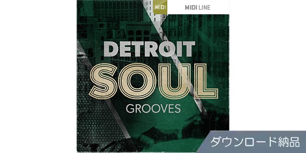 TOONTRACK ( トゥーントラック )  / DRUM MIDI - DETROIT SOUL GROOVES