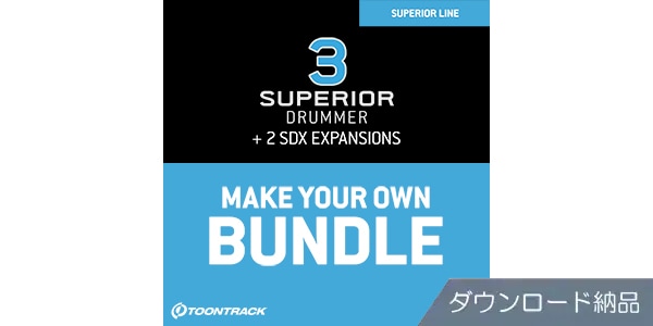 TOONTRACK / SUPERIOR DRUMMER 3 BUNDLE