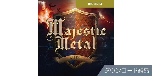 TOONTRACK ( トゥーントラック )  / DRUM MIDI - MAJESTIC METAL