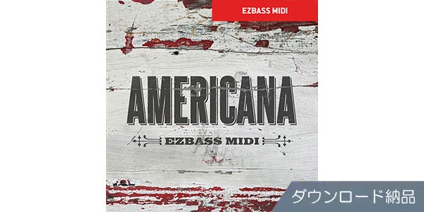 TOONTRACK / BASS MIDI - AMERICANA