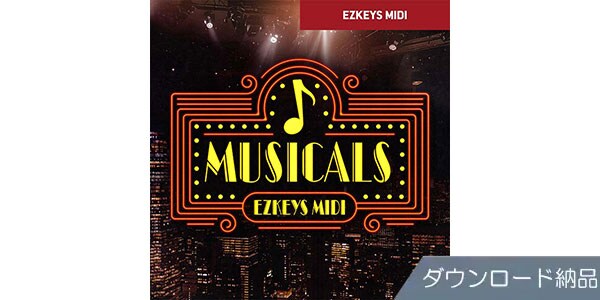 TOONTRACK ( トゥーントラック )  / KEYS MIDI - MUSICALS