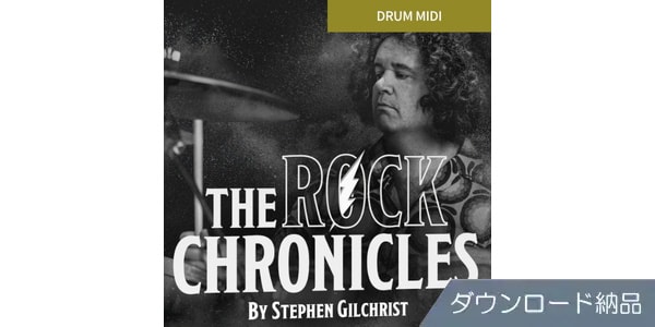 TOONTRACK ( トゥーントラック )  / DRUM MIDI - The Rock Chronicles ダウンロード納品