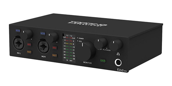 TOPPING PRO / E2x2OTG Black オーディオインターフェイス画像2