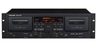 TASCAM 202MKVII　ダブルカセットデッキ　アウトレット品