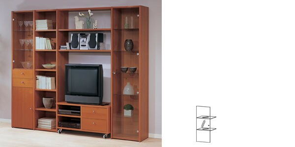 Tvilum-Scanbirk / Door option 25226 Tempered glass