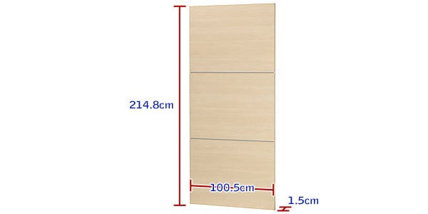 Tvilum-Scanbirk / Door option 30997 white画像2