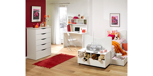 Tvilum-Scanbirk / Under bed storage 77566 white画像2