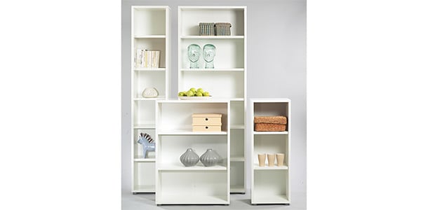 Tvilum-Scanbirk / Bookshelf 79401 White画像2