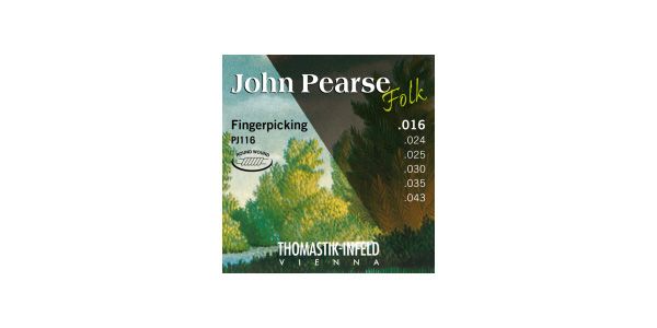 THOMASTIK/PJ116 John Pearse Folk Series Ball End light