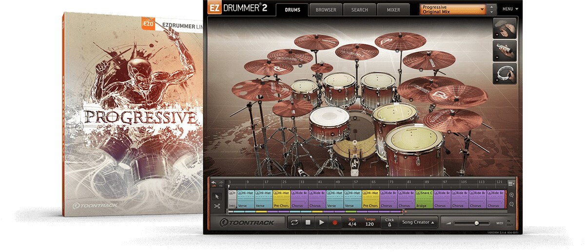 TOONTRACK/EZX PROGRESSIVE