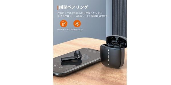 TaoTronics / SoundLiberty 92 Black TrueWireless Earphones [TT-BH092]画像2