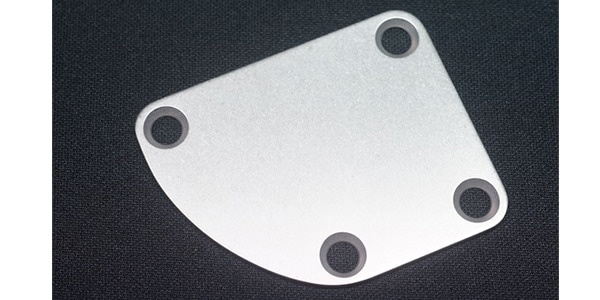 Neck Plate Titanium Heel Cut