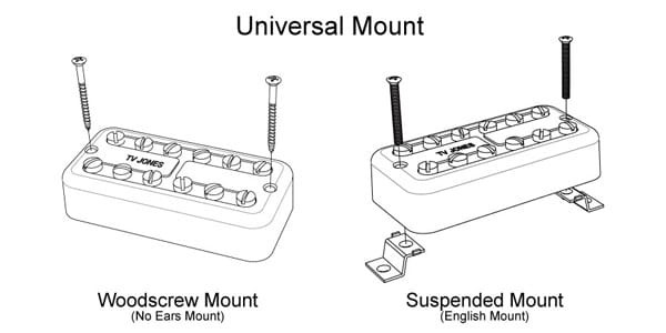 TV JONES ( ティーヴィージョーンズ )  / TV Classic Bridge Gold Universal Mount画像2