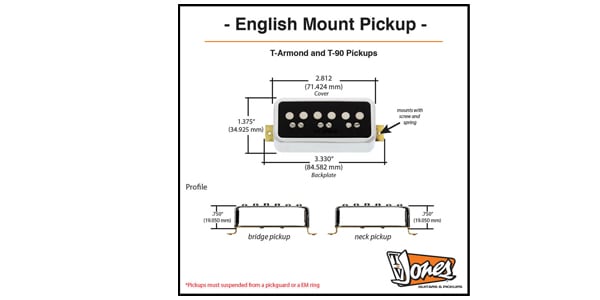TV JONES ( ティーヴィージョーンズ )  / T-ARMOND BRIDGE ENGLISH MOUNT CHROME画像4