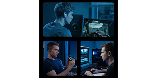TWISTURA / Delta 3.5mm Pure Sound Gaming Earbuds画像9