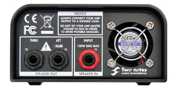 TWO NOTES ( トゥーノーツ ) Torpedo Captor 8Ω ロードボックス