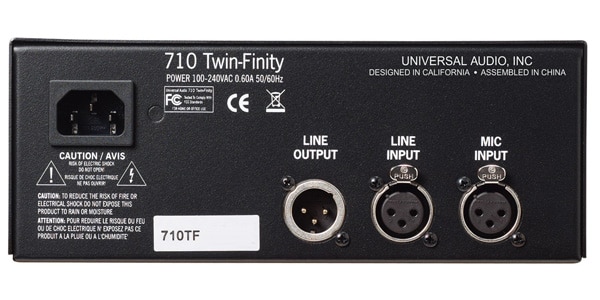 710twin-finity【universal audio】