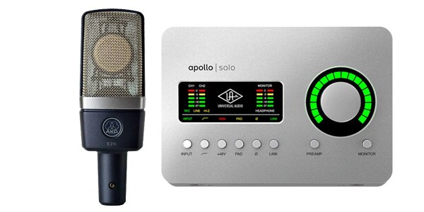 UNIVERSAL AUDIO/APOLLO SOLO USB マイクセット