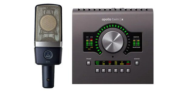 UNIVERSAL AUDIO/APOLLO TWIN X/QUAD マイクセット