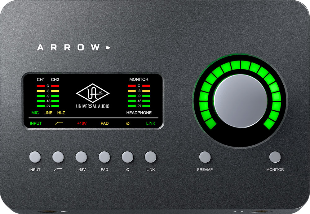 UNIVERSAL AUDIO/ARROW オーディオインターフェイス