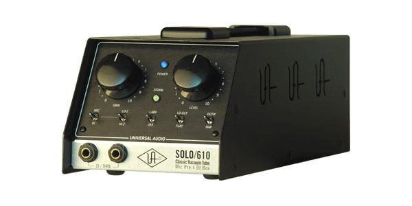 universal audio 610solo マイクプリアンプ