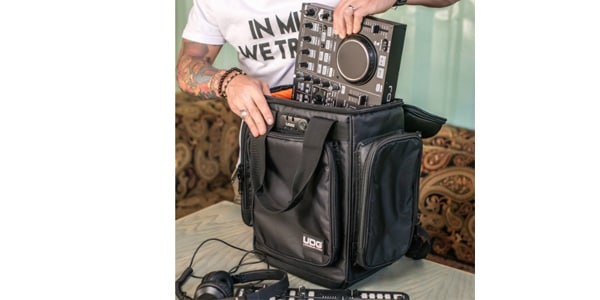 UDG/レコードバッグ/U9981BC/OR /SlingBag Trolley DeLuxe /Black Camo-Orange Inside- - DJ機材アナログレコード専門店OTAIRECORD