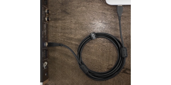 UDG / U95001BL USB2.0ケーブル Type A-B 1.0m ブラック画像5