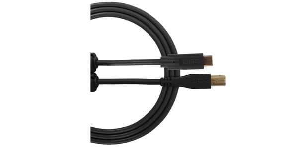 UDG / U96001BL USBケーブル Type-Cオス - USB2.0 Standard-Bオス