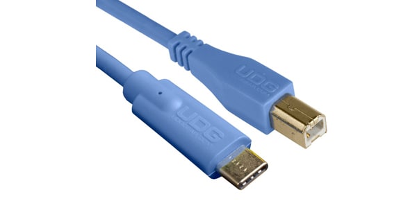 UDG / U96001LB USBケーブル Type-Cオス - USB2.0 Standard-Bオス画像2