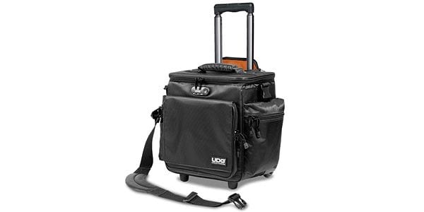 UDG/U9981BLOR 約60枚収納キャスター付きレコードケース