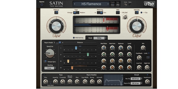 u-he / Satin tape machine emulator plug-in画像3