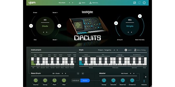 UJAM ( ユージャム )  / Beatmaker CIRCUITS パッケージ納品画像2