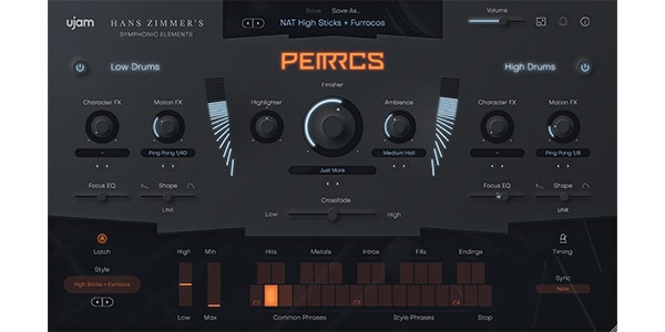 UJAM ( ユージャム )  / Hans Zimmer’s Drums & Percussion Bundle ロイヤリティ PKG版画像2