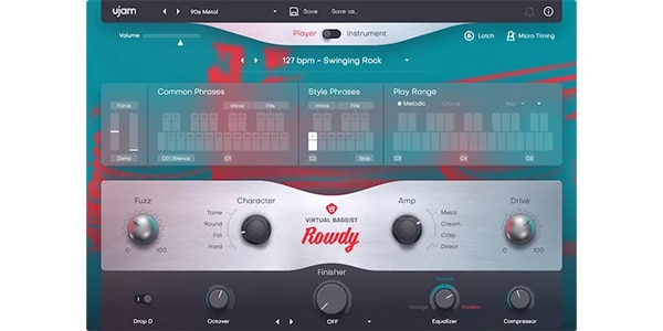 UJAM / Virtual Bassist Rowdy Upgrade Version Download delivery画像2