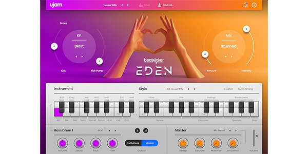 UJAM ( ユージャム )  / Beatmaker Eden アップグレード版 ダウンロード納品画像2