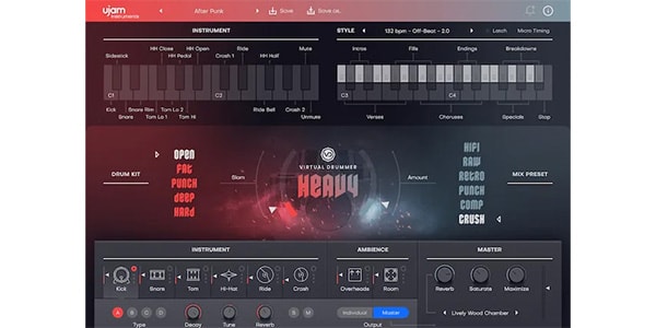 UJAM ( ユージャム )  / Virtual Drummer Heavy アップグレード版 ダウンロード納品画像2