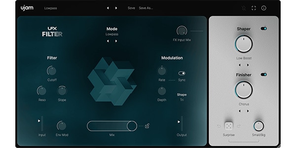 UJAM / UFX FILTER ロイヤリティ ダウンロード納品画像2