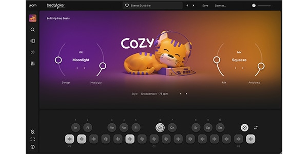UJAM ( ユージャム )  / Beatmaker COZY 3 ロイヤリティ ダウンロード納品画像2