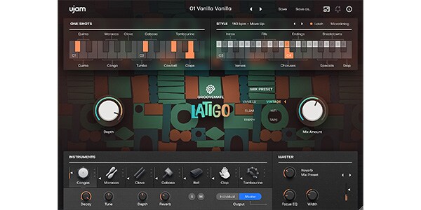 UJAM ( ユージャム )  / Groovemate LATIGO ロイヤリティ ダウンロード納品画像2