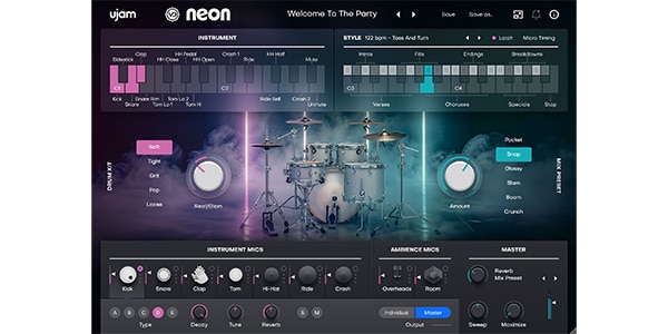UJAM ( ユージャム )  / Virtual Drummer NEON ロイヤリティ ダウンロード納品画像2