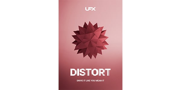 UJAM / UFX DISTORT簡易パッケージ版納品